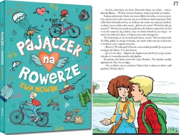 Lektura Pajączek na rowerze kolor BR GREG