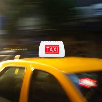 СВЕТОДИОДНЫЙ ТРЕКОВОЙ ФОНАР ДЛЯ ТАКСИ 12 В, ЛЕГКАЯ УСТАНОВКА НА КЛЕЯЩИЙСЯ КЛЕЙ