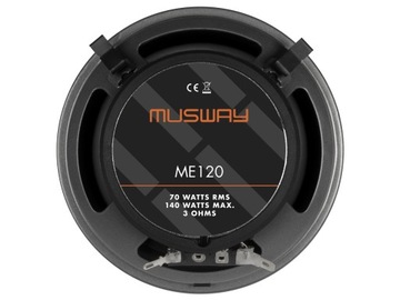 Musway ME120 – двухполосные колонки, диаметр 120 мм.