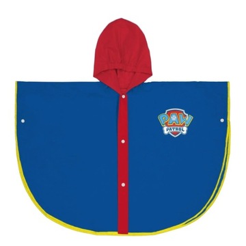 Poncho Przeciwdeszczowe Psi Patrol Płaszcz Przeciwdeszczowy Psi Patrol Ponc