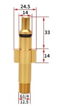 ПЕННЫЙ ПИСТОЛЕТ LAVOR 1Л ДЛЯ МОЕЧНЫХ МАШИН ДАВЛЕНИЯ