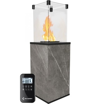Ogrzewacz Patio spiek Naturali Grey automat 8,2 kW