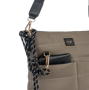 MONNARI СТЕГАНАЯ СУМКА + ВМЕСТИМАЯ ВОДОНЕПРОНИЦАЕМАЯ СУМКА ДЛЯ МОНЕТ