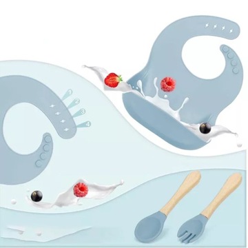 НАБОР СИЛИКОНОВОЙ ПОСУДКИ ДЛЯ МЛАДЕНЦЕВ ДЛЯ КОРМЛЕНИЯ, БЕЗОПАСНЫЙ БЕЗ BPA