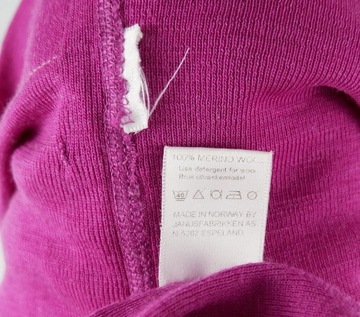 JANUS bluzka getry wełna merino 100% wool koronka 90 kpl
