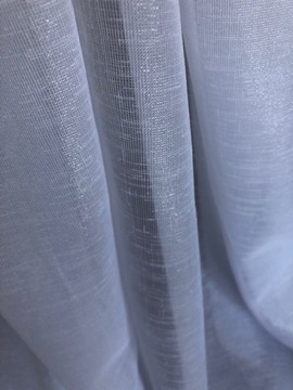 Батистовая штора FROST LINEN WHITE290 x 300 FROG TUNNEL