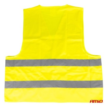 Отражающий желтый предупреждение с сертификатом XXL