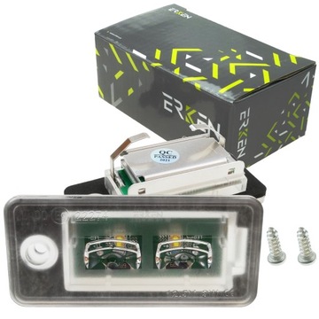 Lampki LED 3W rejestracji do A3 8P A4 B6 B7 A6 C6