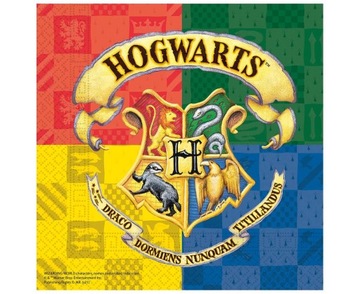 Serwetki Harry Potter 33x33cm 20 Sztuk Party