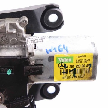 MERCEDES ML W164 GL X164 MOTOR STĚRAČE OKNO ZADNÍ A2518200042