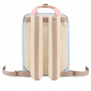 Plecak do samolotu wizzair Himawari HM188L na laptopa 13,3 14,1 beż-nieb