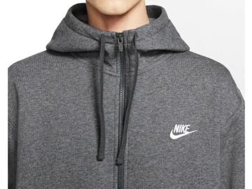 Bluza Nike M NSW Hoodie FZ FLC Club 804389 071 rozmiar M