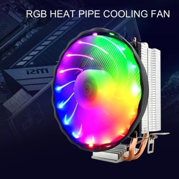 WX-2 przenośny Radiator procesora z kolorowym went