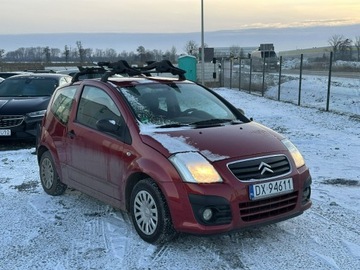 Citroen C2 1.1 i 61KM 2009 Citroen C2 1.1 60KM 2009r klima, bagażnik, zdjęcie 2