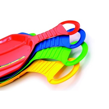 Пластиковый планер JABŁUSZKO SLIDE ДЛЯ СНЕГА, КРАСНЫЙ, БОЛЬШОЙ