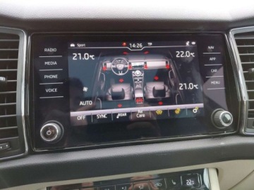 Skoda Kodiaq I SUV 2.0 TSI 180KM 2018 Skoda Kodiaq Style 2.0 TSI 120 KM DSG 4x4 Salon PL FV-Marza 2.0, zdjęcie 25