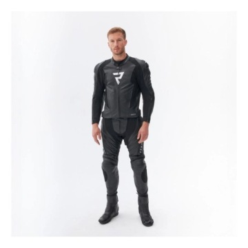 REBELHORN Куртка мотоциклетная VELOCE BLACK/WHITE черный/белый GRATISES