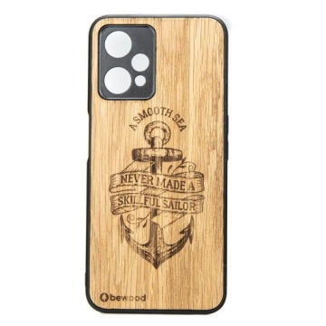 Dřevěné Pouzdro Realme 9 Pro Kotva Dub