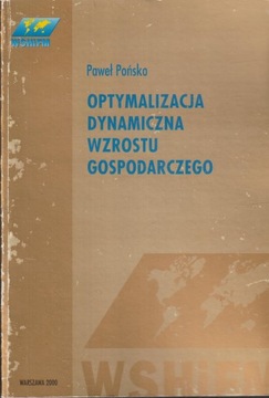 OPTYMALIZACJA DYNAMICZNA WZROSTU GOSPODARCZEGO
