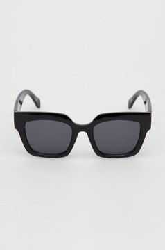Vans okulary przeciwsłoneczne męskie kolor czarny VN0A7PQZBLK1