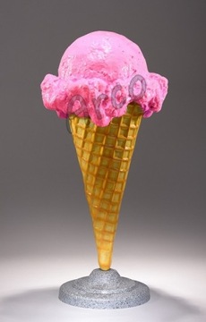 3D Reklama lód kulka- gałkowy OPCJE