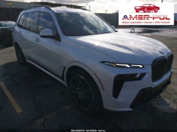 BMW X7 2024 BMW X7 Xdrive40i, 2024r., 4x4, 3.0L 3.0 Hybryda 375KM