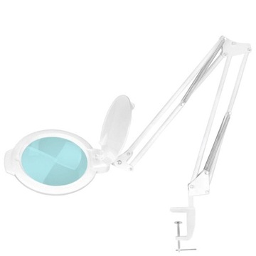 LAMPA KOSMETYCZNA DERMATOLOGICZNA Z LUPĄ LED 5 DPI