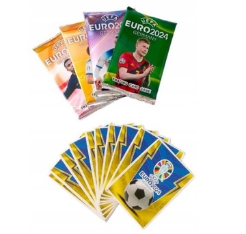 АЛЬБОМ ДЛЯ ЕВРО-2024 ФУТБОЛЬНЫЕ КАРТОЧКИ 400 КАРТОЧЕК + КОРОБКА КАРТ 360 шт.