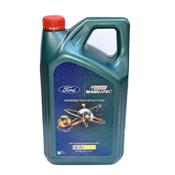 Olej silnikowy 5W20 CASTROL MAGNATEC 5L FORD ECOB ECOBOOST + zawieszka