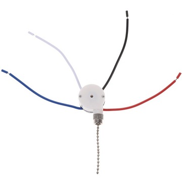 h-Pull Chain 3-gear 4-wire Ceiling Fan Light