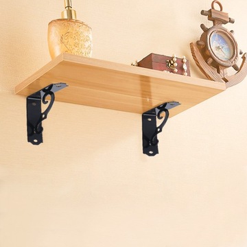 6 шт. ПОЛОЧНЫЙ КРОНШТЕЙН ДЛЯ ДОМА УГЛОВОЙ ПОЛОЧНЫЙ КРОНШТЕЙН