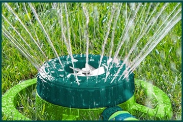 9-функциональный секторный садовый ороситель площадью до 95 м2