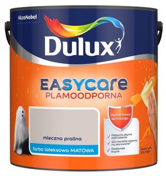 FARBA DULUX EASYCARE- mleczna pralina, 2.5l