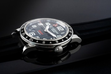 ЧАСОВОЙ ПОЯС ГРЕМА СИЛВЕРСТОУНА REF.2TZAS GMT 42MM
