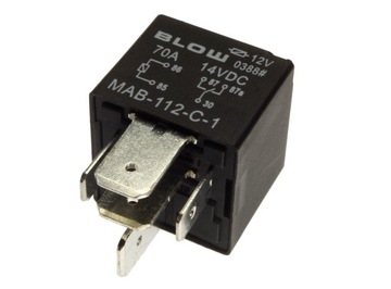 Przekaźnik przełączający NC/NO 5-pin 12V 45/70A