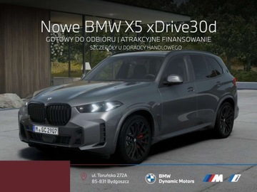 BMW X5 G05 SUV Facelifting 3.0 30d 298KM 2025 BMW X5 xDrive30d 298 KM mHEV - Gotowy do Odbioru - Pakiet M Pro - Kamera 3