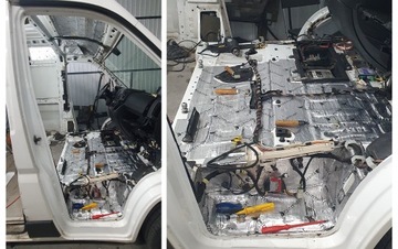 Бутиловый коврик шумоизоляционный для дверей автомобиля AB1 2м2, антивибрационный, тонкий