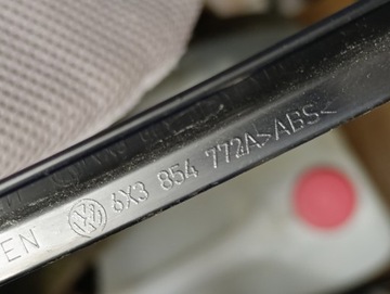 KRYT VNITŘNÍ OKNO PRAVÉ ZADNÍ VOLKSWAGEN LUPO 3D 6X3854772A ORIGINÁLNÍ