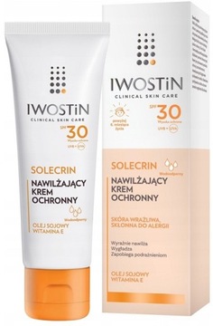 IWOSTIN SOLECRIN Lekki krem ochronny SPF30+ 50ml