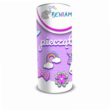 Pieczątki drewniane dla dziewczynek 12el.