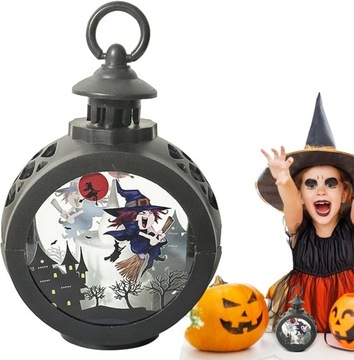 Retro latarnia na Halloween,Lampka nocna w stylu retro | Narz?dzie do