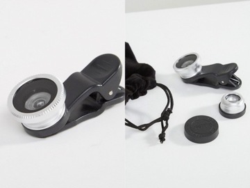 Clip Lens obiektyw z klipsem kolor złoty