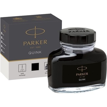 ATRAMENT do pióra PARKER czarny 57 ml ORYGINAŁ