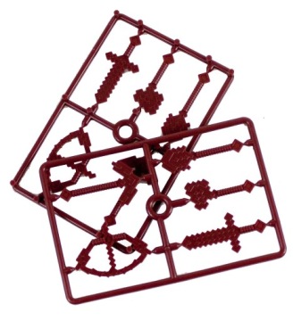 НАБОР ФИГУРОК MINECRAFT СТИВ ЗОМБИ БЛОКИ