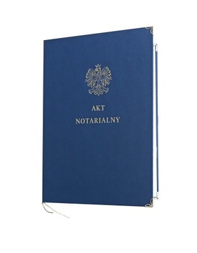 Okładka oprawa na AKT NOTARIALNY PREMIUM 1szt