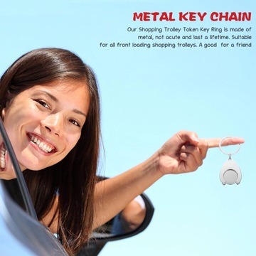 Koszyk Token Metalowa taczka Dekoracja breloczka