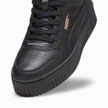 Buty sneakersy skórzane damskie Puma Carina 2 392337 02 WYGODNE ZA KOSTKĘ