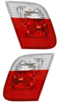 BMW E46 SEDAN 01-05 LAMPY TYLNE WEWNĘTRZNE KOMPLET