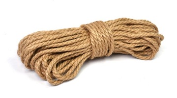 ДЖУТОВАЯ ВЕРЕВКА Декоративная веревка Когтеточка 10мм 20м