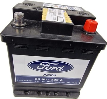 FORD MUSTANG MACH-E 2020 - AKUMULATOR 35 AH AGM OE _ 2641060 _ M2GT-10655-A
